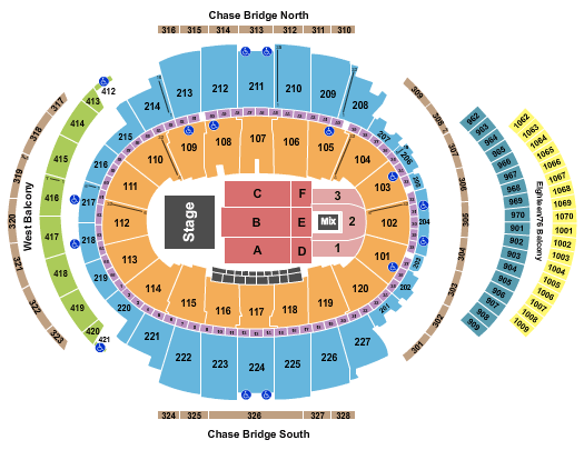 Madison Square Garden Matt Rife Seating Chart